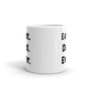 Best Dad Ever 11 oz. White Mug