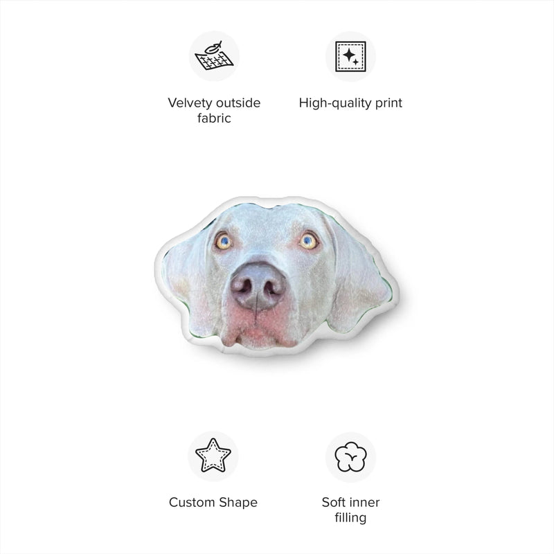 Custom Shaped Pillow from Your Photo | Personalized Face Pillow, Pet Pillow, Funny Gift, Custom Photo Cushion, Unique Gift