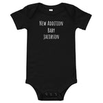 Custom New Addition Infant Bodysuit