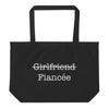 Fiancée Large Organic Cotton Tote Bag