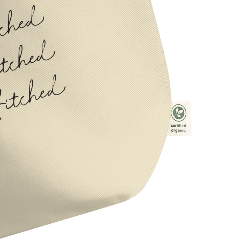 Gettin' Hitched Large Organic Cotton Tote Bag
