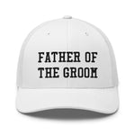 Father of the Groom Trucker Cap