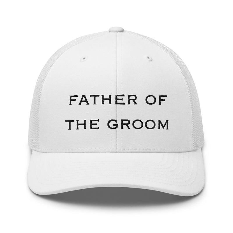 Father of the Groom Trucker Cap